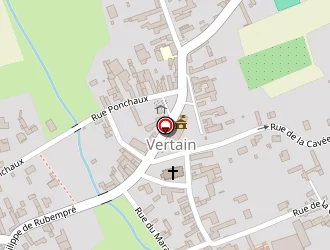 Carte de Cafe De La Place à Vertain