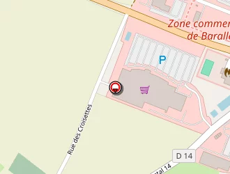 Carte de Optic 2000 à Baralle