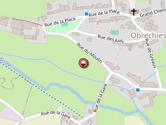 Carte de Crea-pose à Obrechies