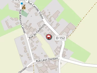 Carte de Gruson (gaec) à Cuvillers