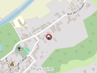 Carte de Davoine à Thun-saint-martin