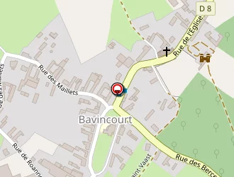 Carte de Acobio à Bavincourt