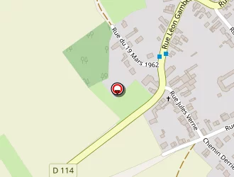 Carte de Cailleux à Saulzoir