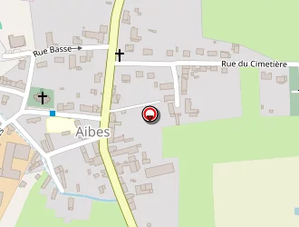 Carte de Ecole Mixte D'aibes à Aibes