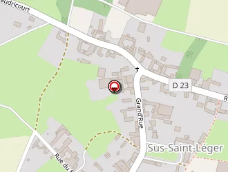 Carte de Ecole à Sus-saint-léger