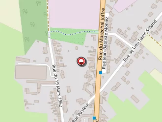 Carte de Danjou Boda à Iwuy