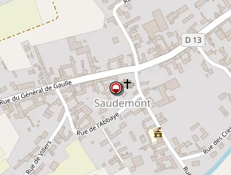 Carte de Mairie à Saudemont