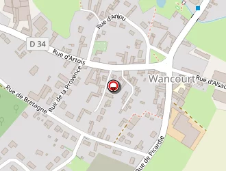 Carte de Mairie à Wancourt