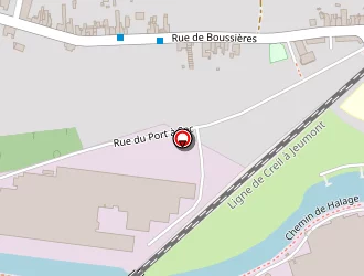 Carte de Lecron Edwige à Hautmont