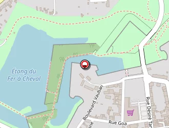 Carte de Supermarché Match à Quesnoy (le)