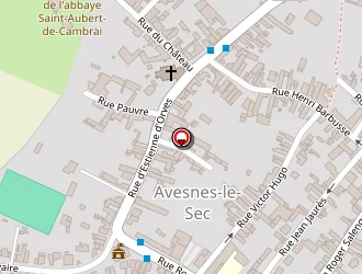 Carte de La Poste à Avesnes-le-sec