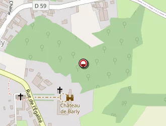 Carte de Château De Barly à Barly