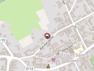 Carte de Watissée à Écourt-saint-quentin