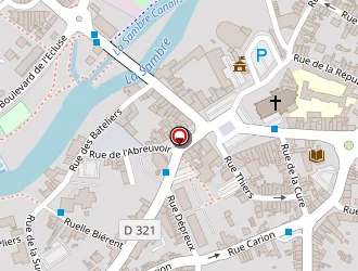 Carte de B.a Distri à Hautmont