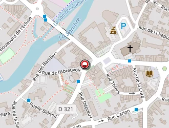 Carte de La Grillade à Hautmont