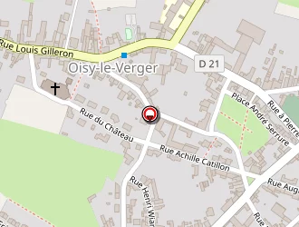 Carte de La Poste à Oisy-le-verger