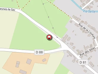 Carte de Duvuvier à Haspres