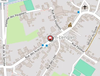 Carte de Complexe Sportif à Hem-lenglet