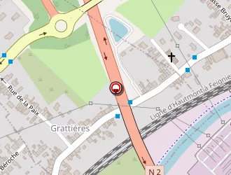 Carte de Strap à Hautmont