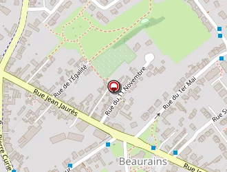 Carte de Entreprise Veret à Beaurains