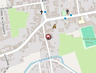 Carte de Bonvin Paule à Féchain