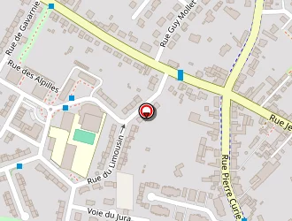 Carte de Stade Bourbotte à Beaurains