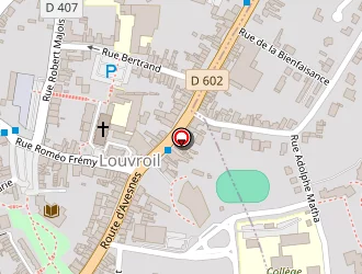 Carte de Salle Polyvalente à Louvroil