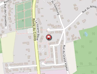 Carte de Aldi Marché à Rue