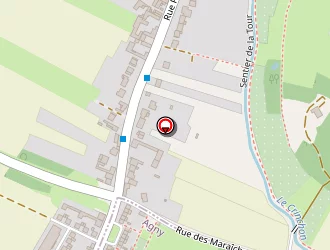 Carte de Bogaert Plomberie à Agny