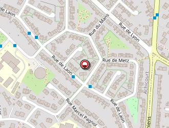 Carte de Tproduction à Achicourt