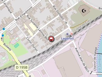 Carte de La Poste à Louvroil