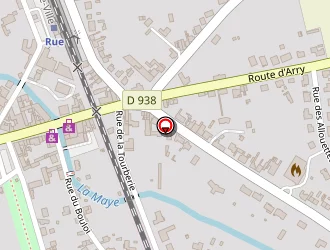 Carte de Dufrancatel Minet à Rue