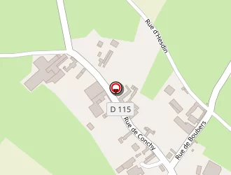 Carte de Bossu Jérôme à Vacquerie-le-boucq