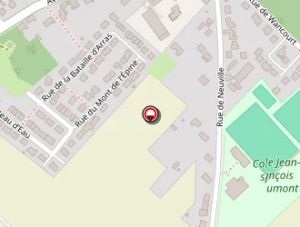 Carte de Complexe Sportif à Tilloy-lès-mofflaines