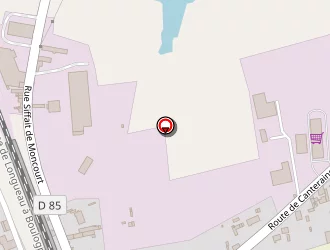 Carte de Kandy à Rue