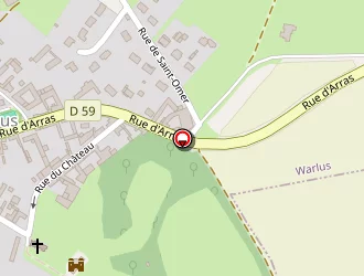 Carte de Lamarre Fréddy à Warlus