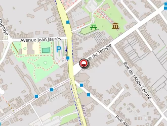 Carte de Thueux Hauff Bâtiment à Arras