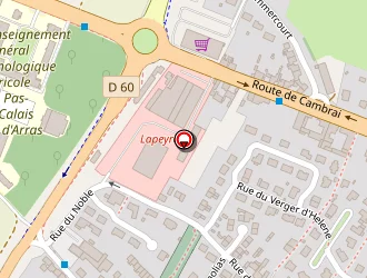 Carte de Château Blanc à Tilloy-lès-mofflaines