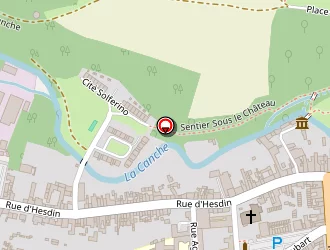 Carte de Pôle Emploi Frévent à Frévent