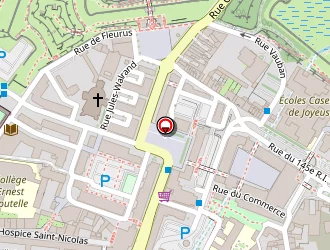 Carte de Pôle Santé Services à Maubeuge