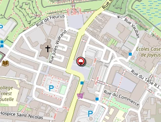 Carte de Point De Mire à Maubeuge