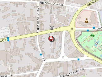 Carte de Smiley Courses à Maubeuge