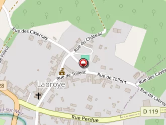 Carte de Davies Patricia à Labroye