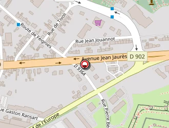 Carte de Remiens Pascal à Maubeuge