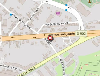 Carte de Adecco à Maubeuge