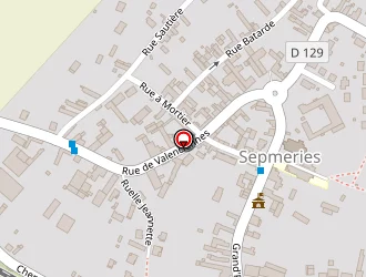 Carte de Rossi à Sepmeries