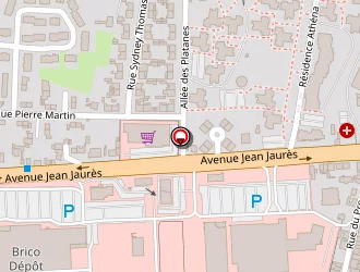 Carte de Brico Dépot à Maubeuge