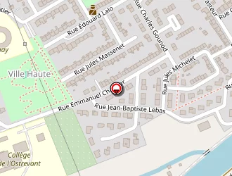 Carte de Complexe Sportif D'ostrevant à Bouchain