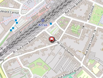 Carte de Stephanie Flahaut à Arras