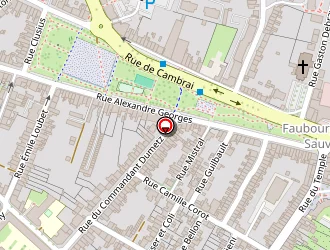 Carte de Patriarca Dominique à Arras